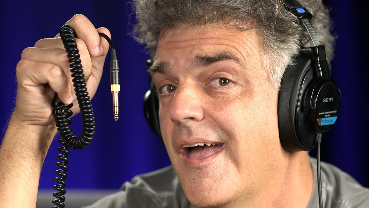 Sony MDR-7506 headphones - How to replace cable and pads!