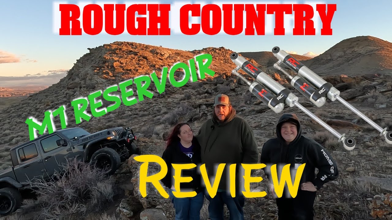 Обзор амортизаторов Rough Country M1 RES для Jeep Gladiator