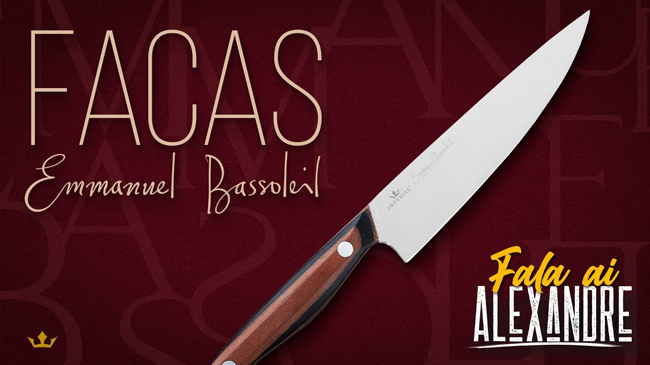 Facas Chef Emmanuel Bassoleil | Imperial Cutelaria