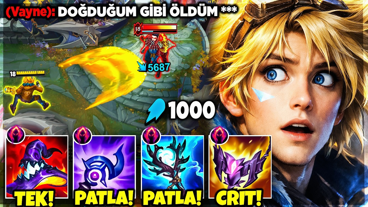 HAYATIMIN EN İYİ EZREAL VİDEOSU !! 1000 AP 46 KİLL 53 KARAHASAT🔥