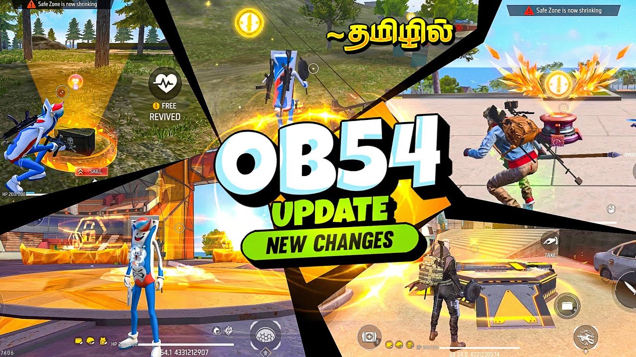🔥 OB54 Update Changes Freefire in Tamil | Game நாசமா போகுதா ?😭 ff ob54 changes in Tamil | FF Updates