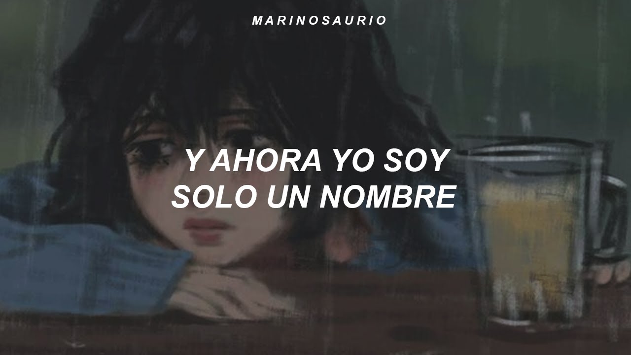 mafalda cardenal - solo un nombre (Letra)