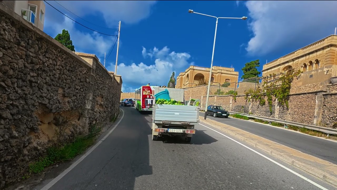 Malta Road Sliema to Popeye village 8K