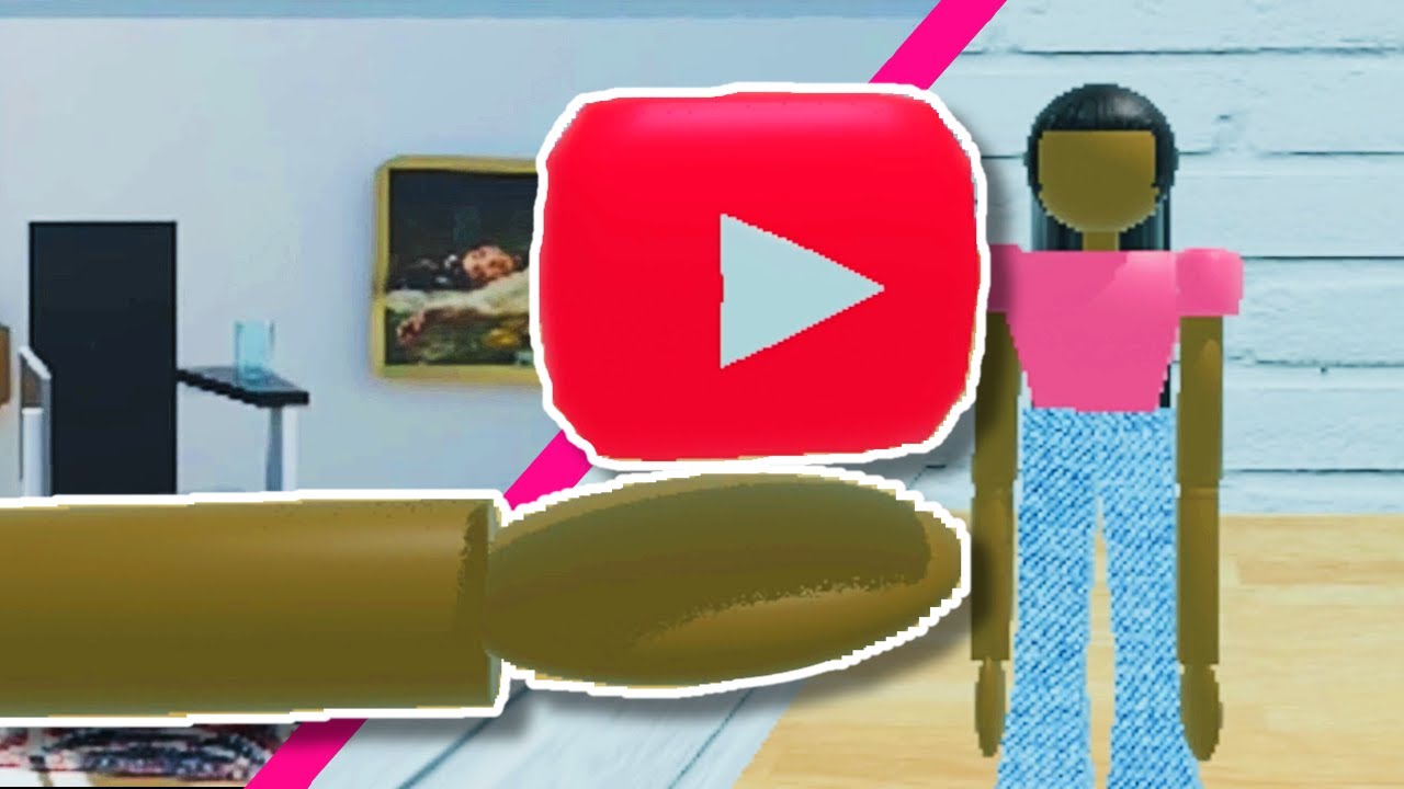 POV: Cutscene in a Virtual Art Gallery 🎨