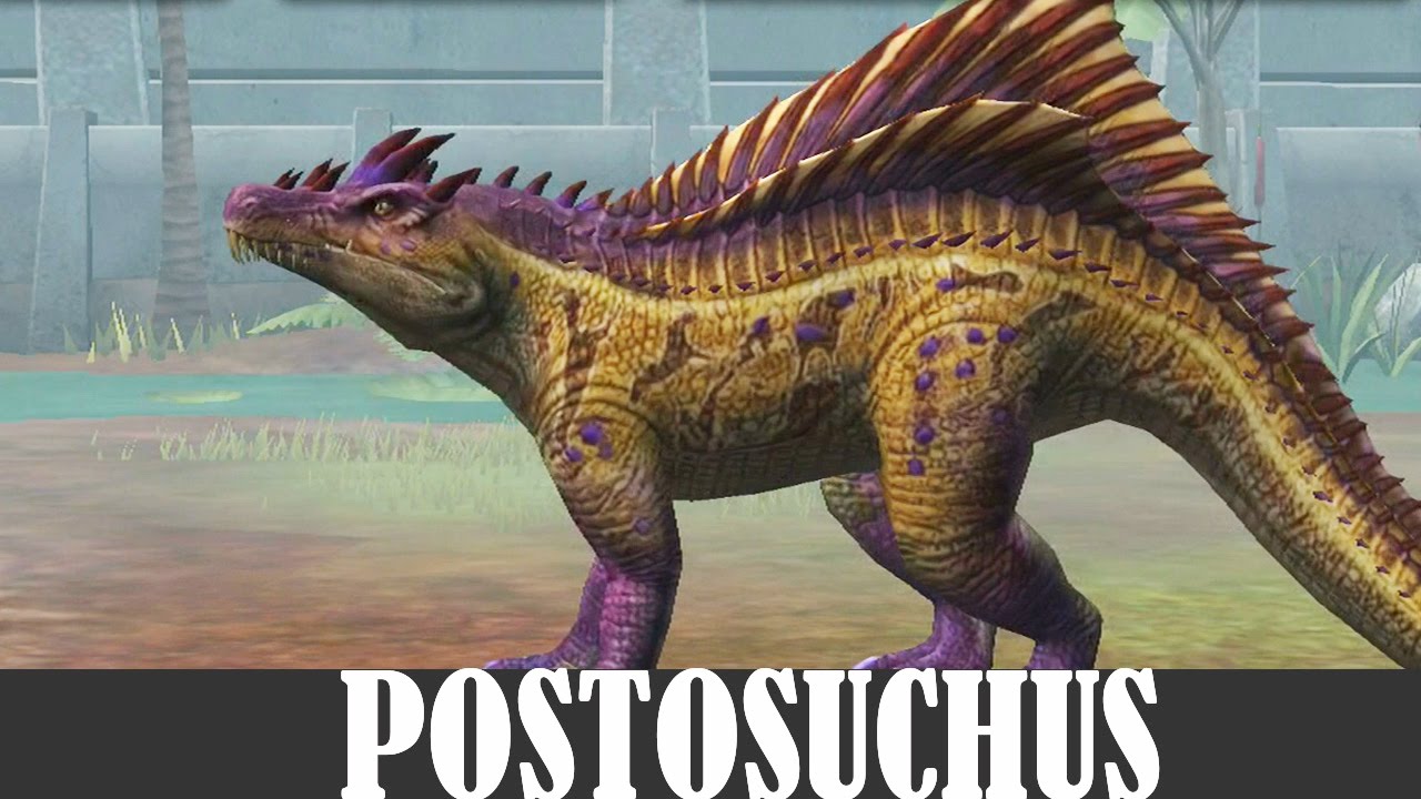 POSTOSUCHUS LEVEL 40 - Jurassic World The Game