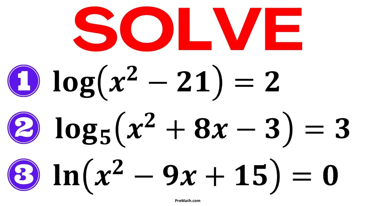 Can You Solve Logarithmic Equations with Different Bases? | Easy Step-By-Step Tutorial