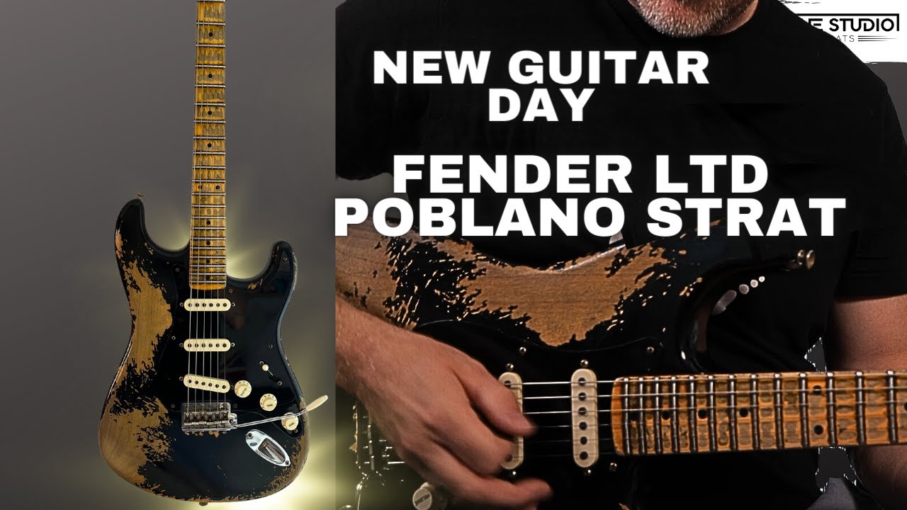 New Guitar Day - Fender Poblano Stratocaster