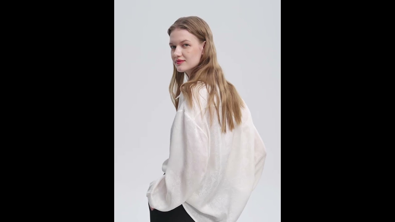 SILKINC Luo Basic Silk Shirt  #silk #silkshirt