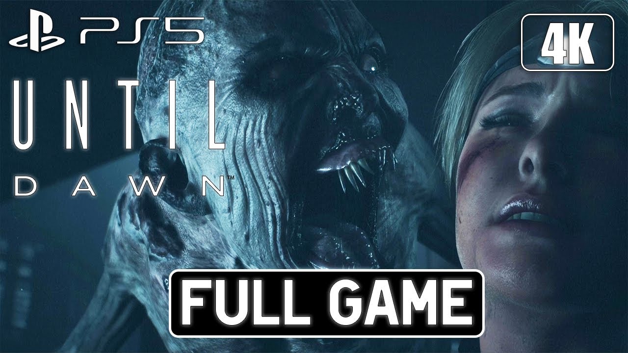 Until Dawn PS5 Remake - Full Game Longplay Walkthrough 4K 60FPS