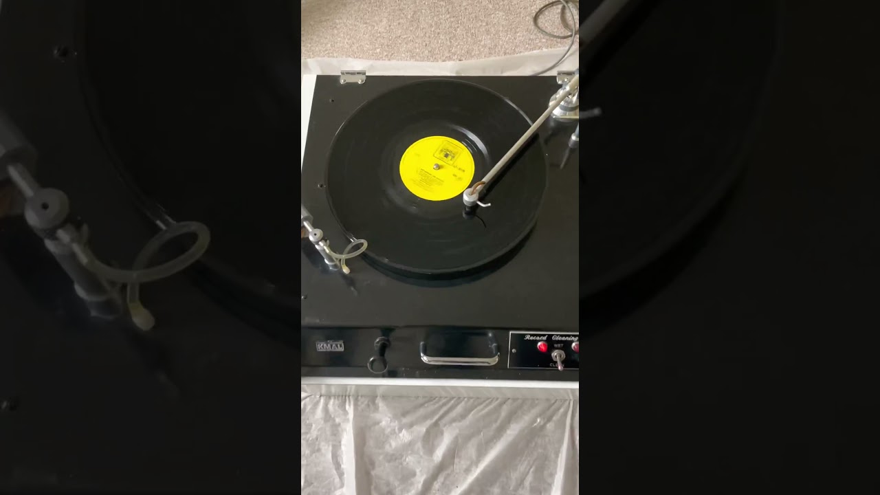 Keith monks record cleaning machine as used by the bbc