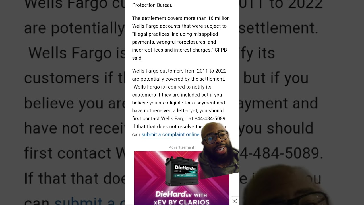 Wells Fargo sued again. Newest Info