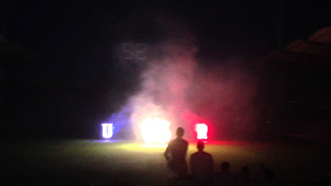 25 Jahre Ultras Rapid optisch gelungenes Ende einer Party im Block West