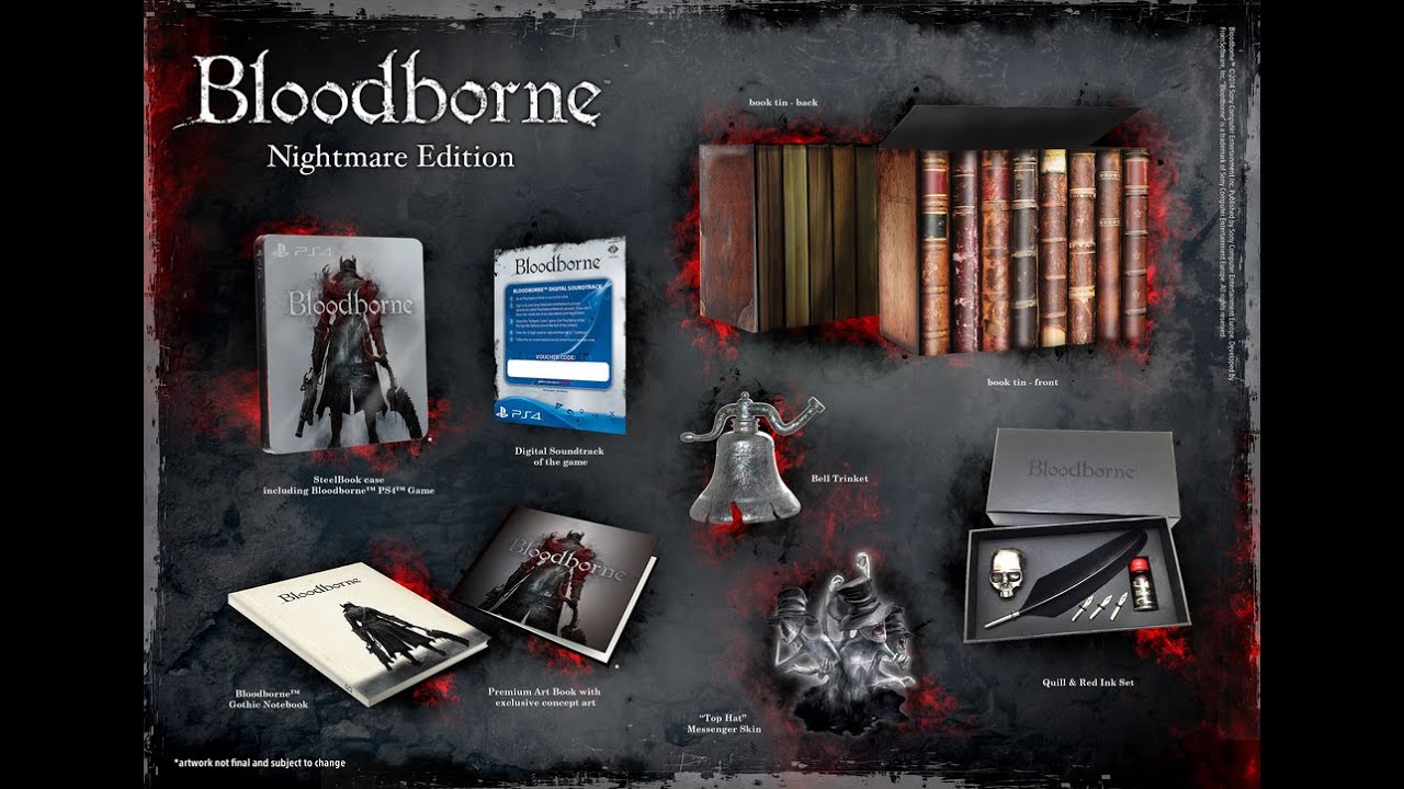 Bloodborne Collector's & Nightmare Edition - Český unboxing