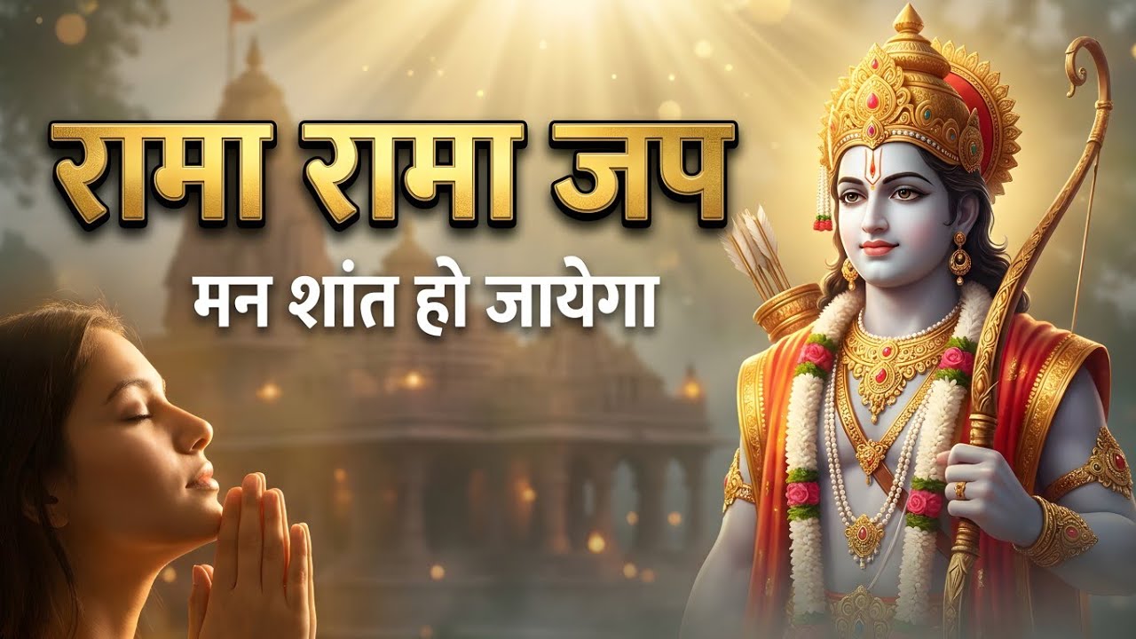 इस भजन को सुनकर मन शांत हो जायेगा | Rama Rama Jaap Aalsi Mana | Ram Naam Awakening Nirgun Bhajan
