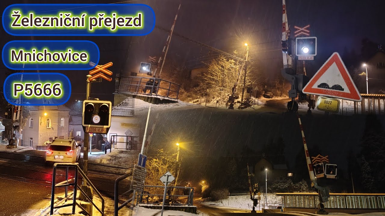 Železniční přejezd Mnichovice P5665