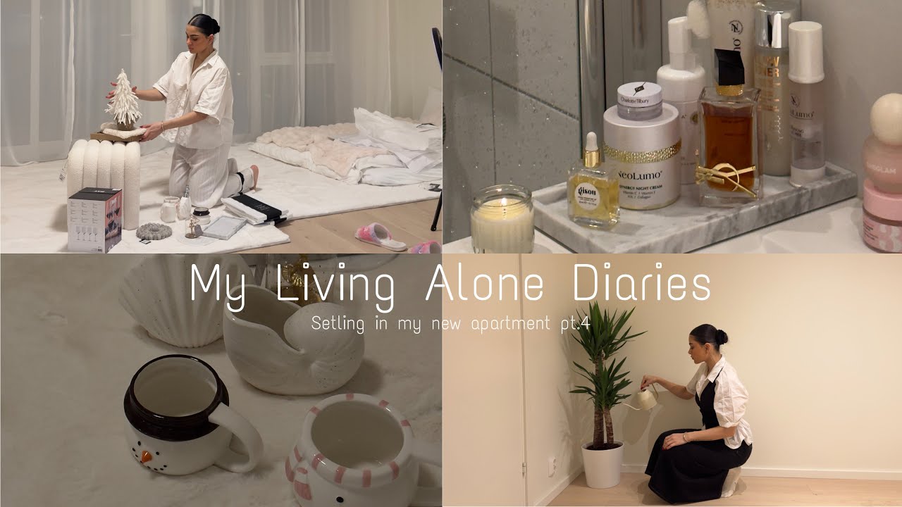 My Living Alone Diaries | Moving into my new apartment Pt.4, Settling in🏡...