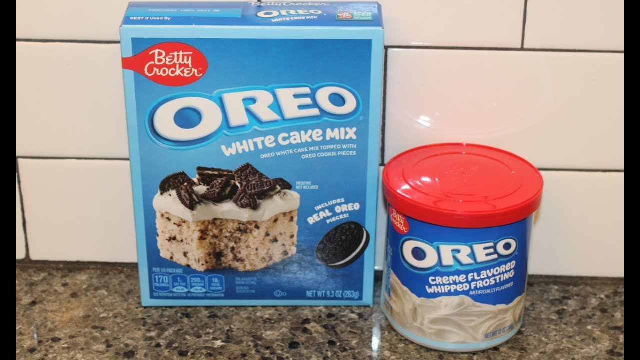 Обзор смеси для белого торта Oreo с кремом Oreo и взбитыми сливками Betty Crocker