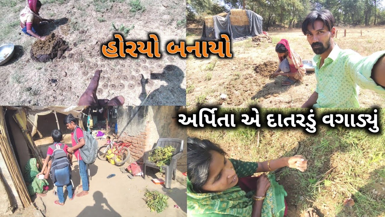 હોરયો બનાયો 🤫 અર્પિતા એ દાતરડું વગાડ્યું Family Vlogs Sanju Kumar Vlog 