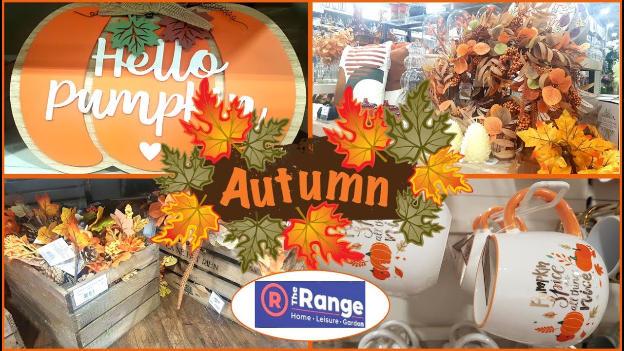 THE RANGE | AUTUMN DECOR | 2023 | SHOP WITH ME