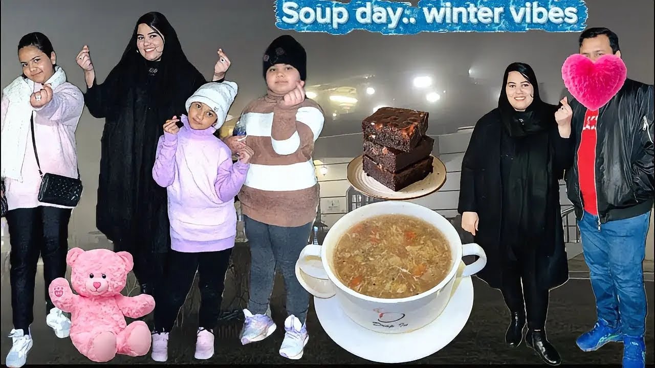 Finally hum soup🍜pine chale hi gaye.and sab brownies b kha li😊