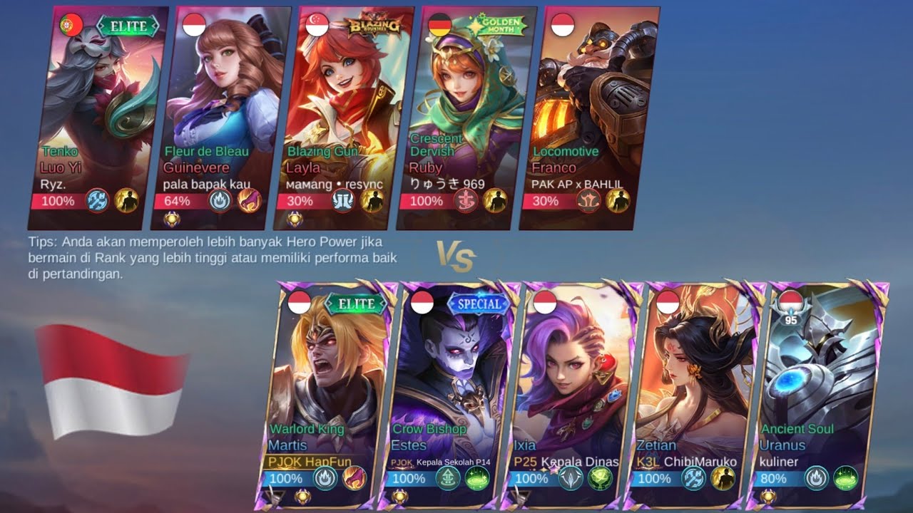 JANGAN LUPA HERO INI MASIH OP.. (MARTIS HYPER)