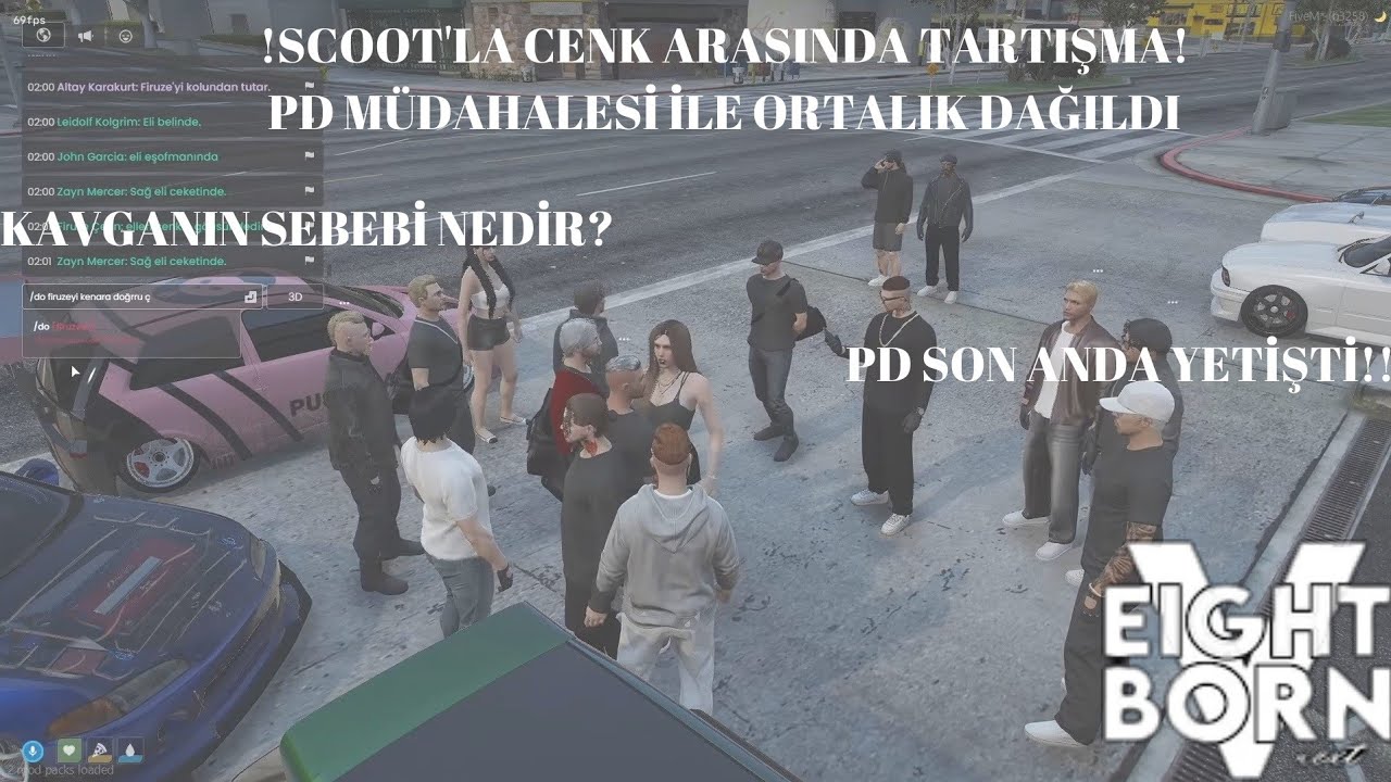 -EightbornV-SCOOT'LA CENK ARASINDA BÜYÜK GERGİNLİK!!PD SON ANDA YETİŞTİ!!!