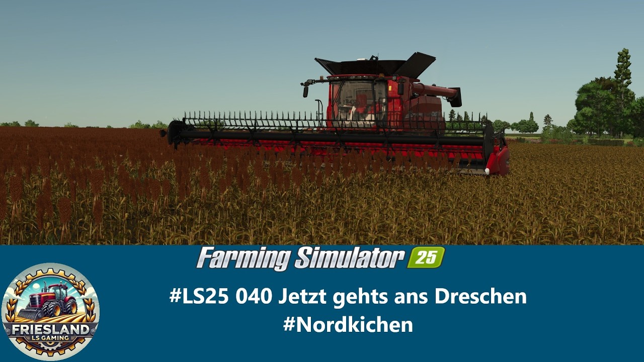 #LS25 040 Jetzt gehts ans Dreschen #Nordkichen