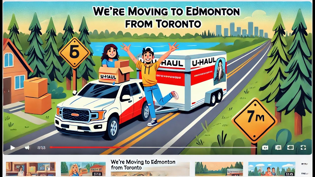 Road Trip From Toronto To Edmonton |  Moving To Alberta (Part 1 - Day 1 & 2)