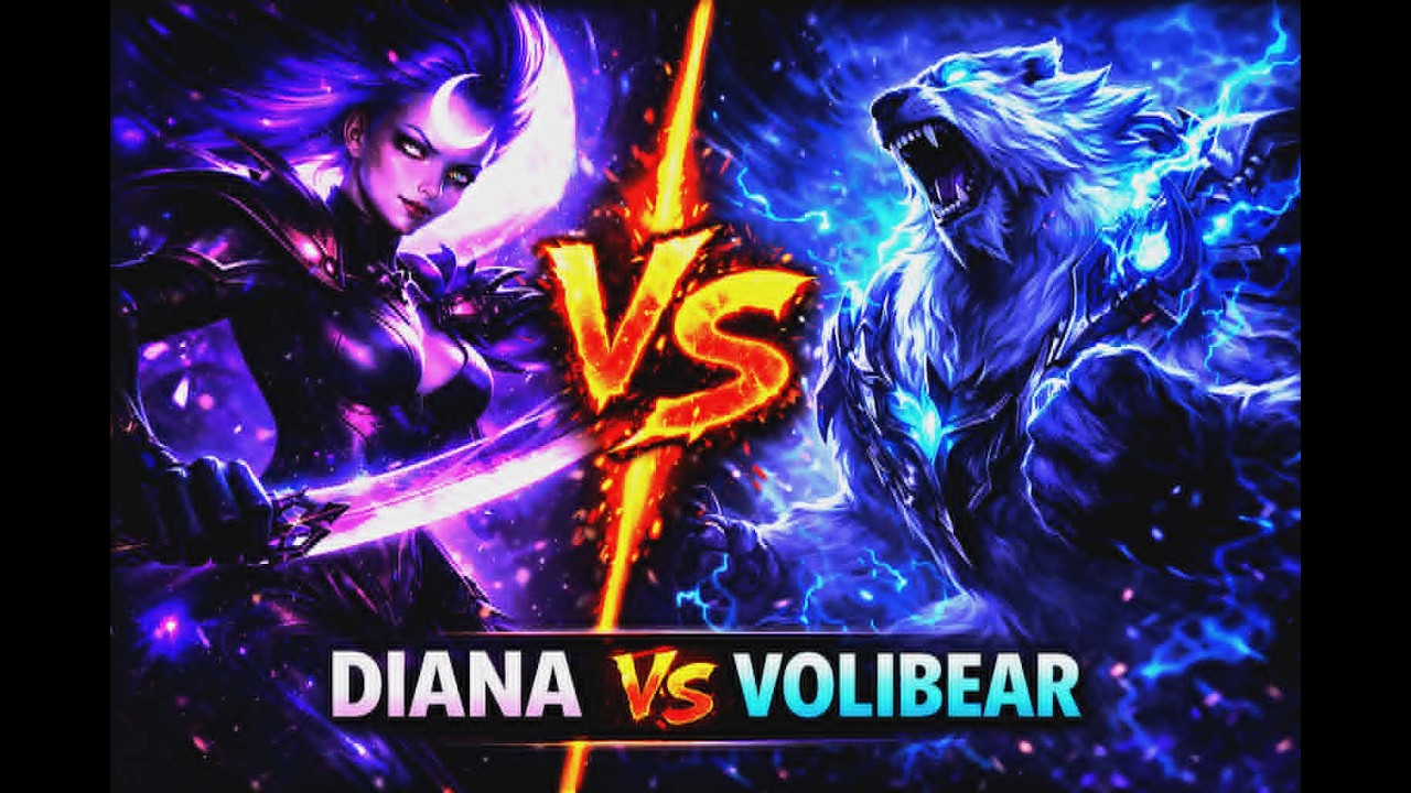 Gamer girl, jg, Diana meets Volibear