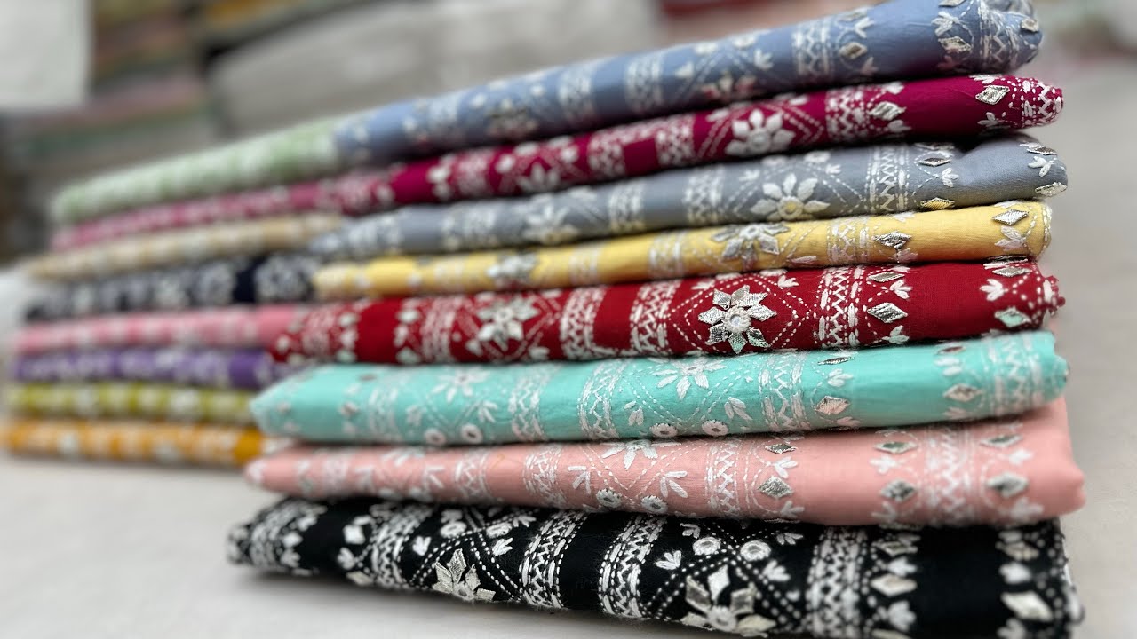Pakistani Hand Embroidery Lawn 3pc suit | Eid Special Article On Sale 