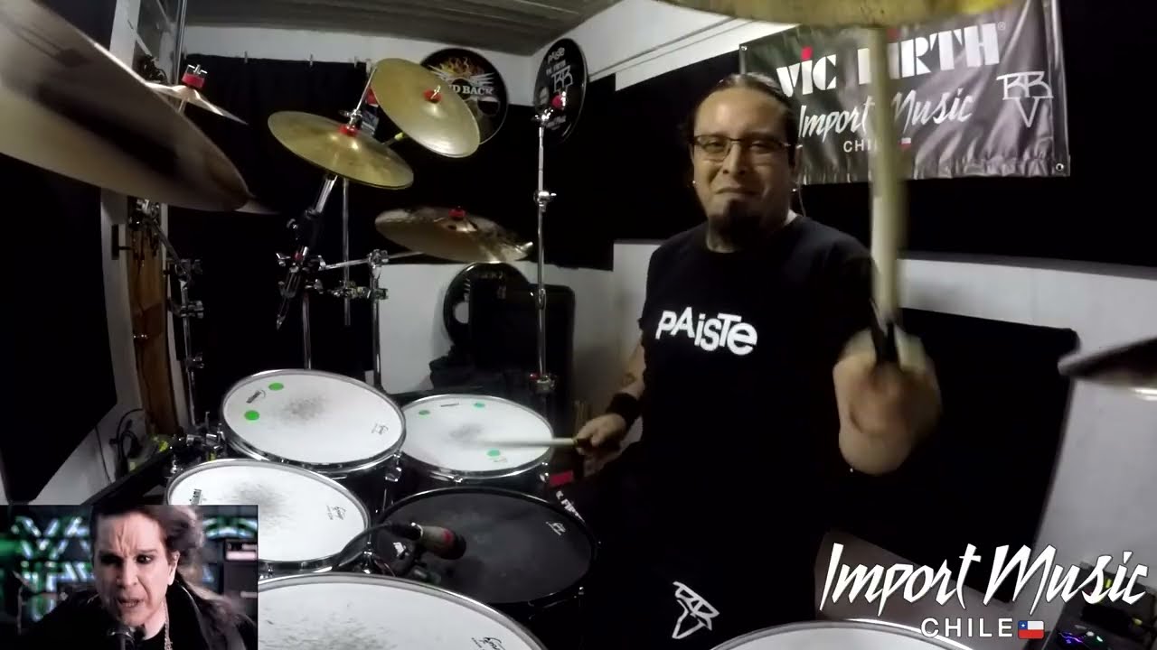 Raúl Rocha / Ozzy Osbourne / Let Me Hear You Scream / Drum Cover Cam 