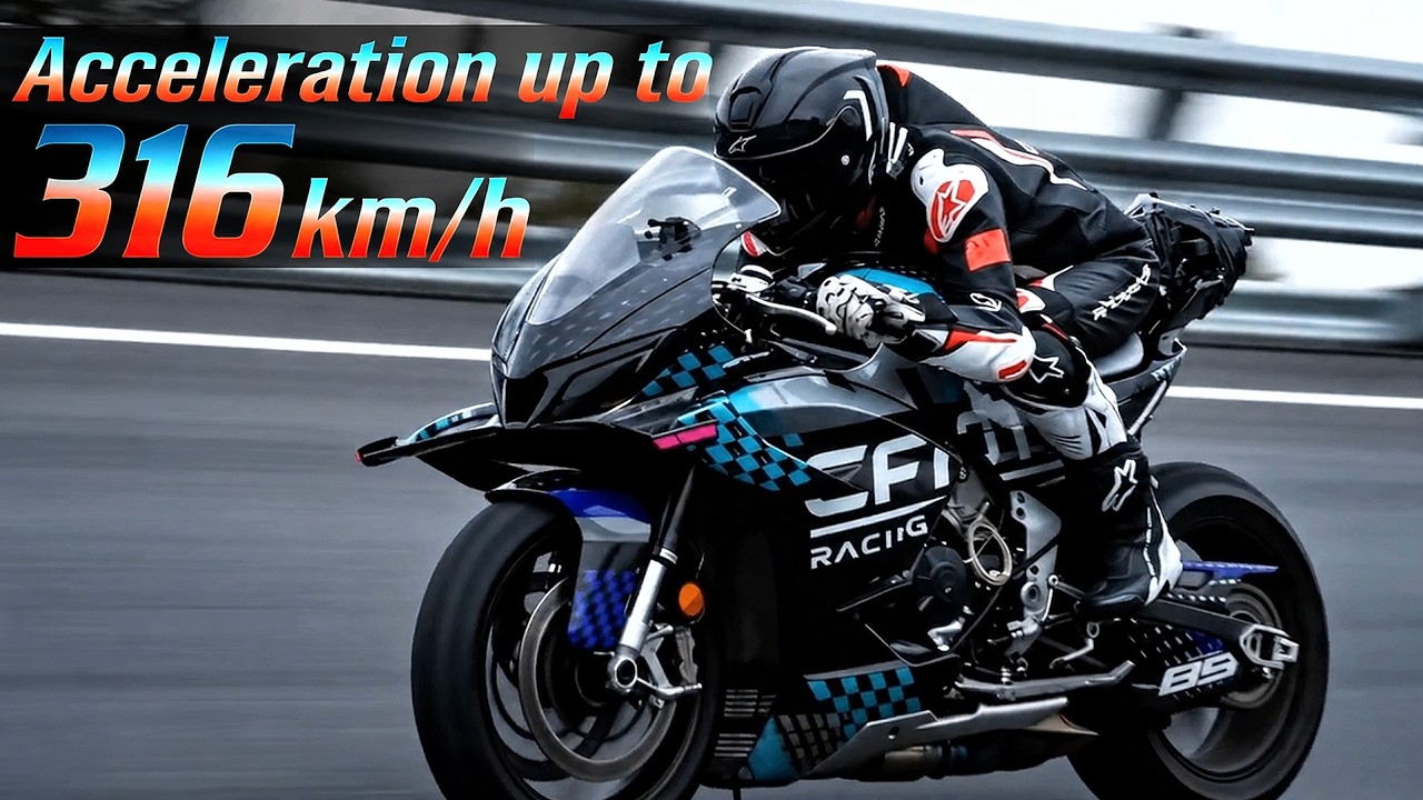 CFMOTO SR-RR V4 2027 года / Мощность двигателя 210 л.с. / Разгон до 315 км/ч. Самый быстрый китай...