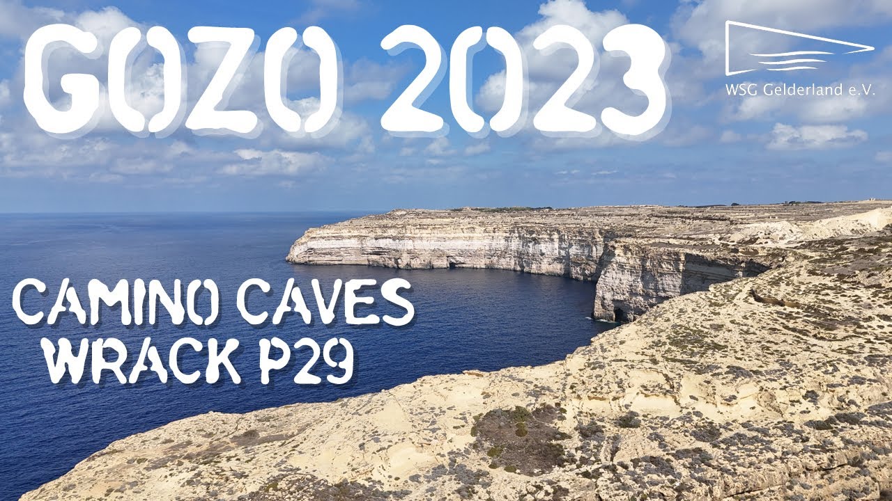 Tauchen auf GOZO - Camino Caves und P29 - Oktober 2023