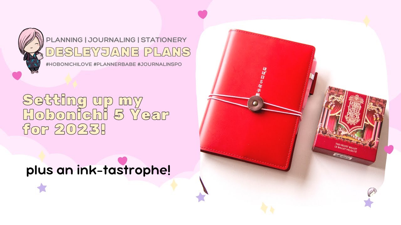 Hobonichi 5 Year Techo Setup for 2023