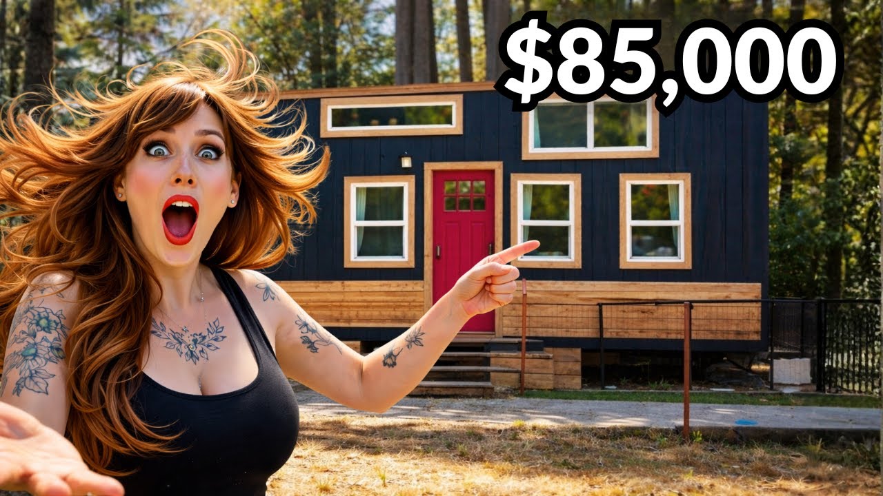 She Waited 9 Years to Buy This $85,000 TINY HOUSE – Now Every Day Feels Like a Vacation