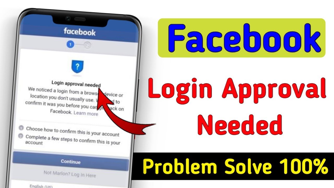 Login approval needed |How to solve login approval in facebook |facebook login problem |google helps