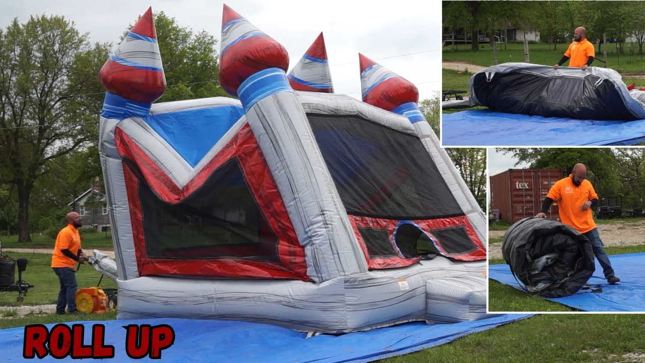 bounce house solo roll up