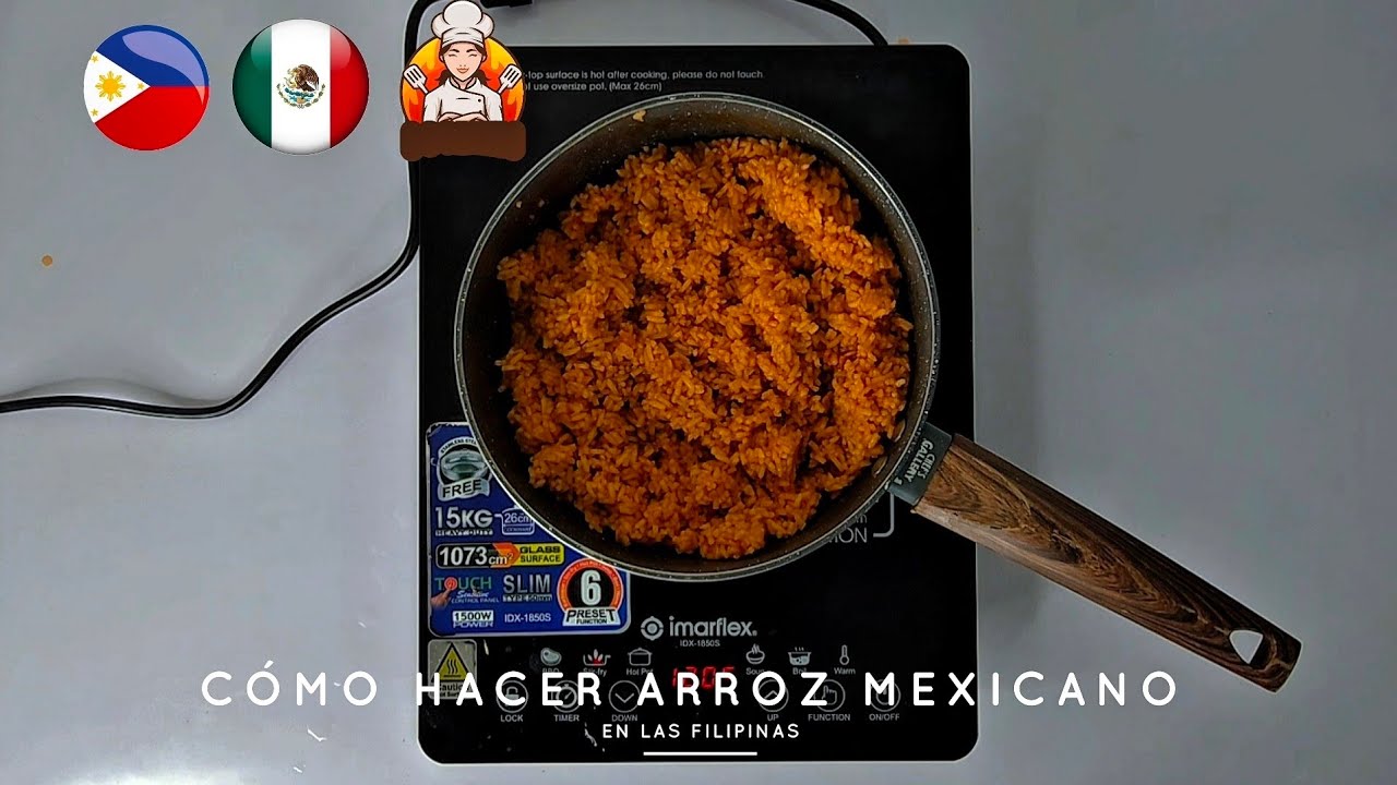 Nº³⁴⁷ Cómo hacer arroz mexicano (arroz rojo) en Filipinas