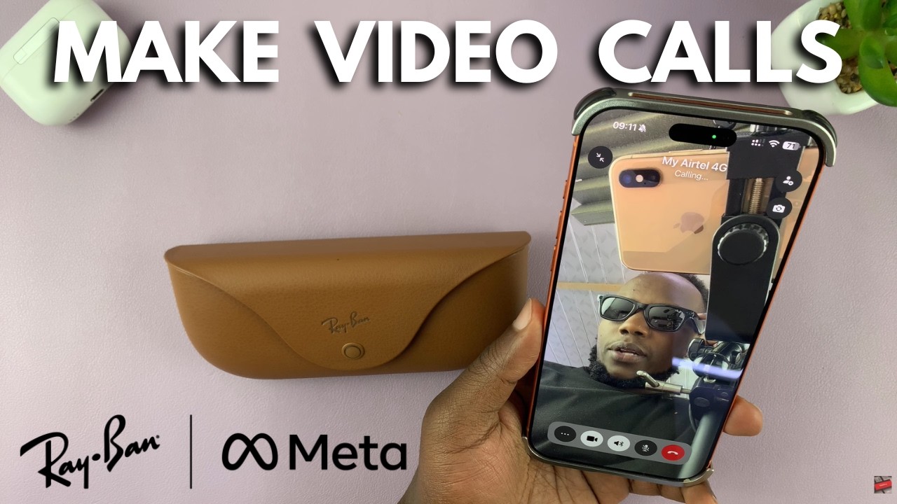Как совершать видеозвонки с помощью очков Ray-Ban Meta AI