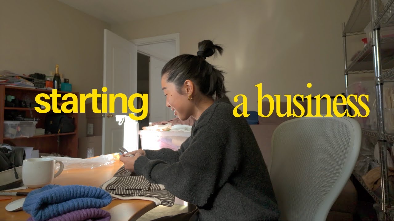 Starting a kids clothing business in my 30s — a vlog