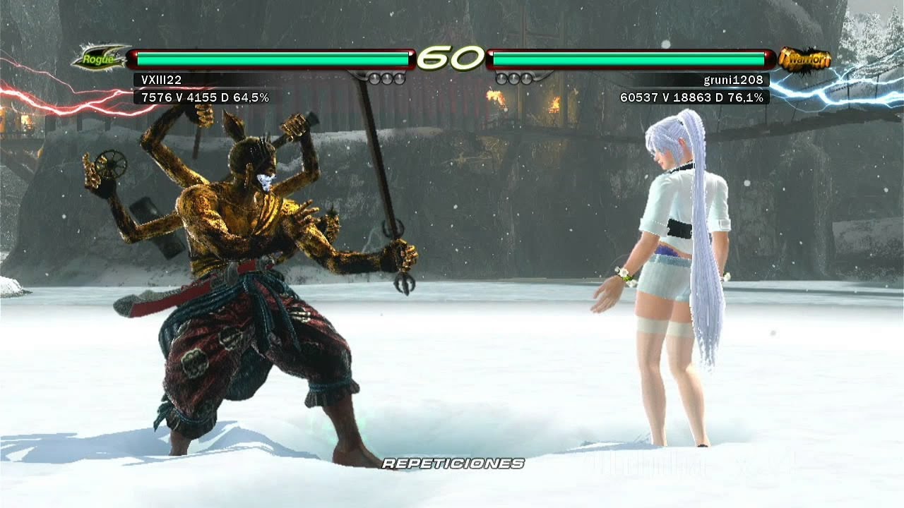 L7 134_3 Yoshimitsu (VXIII22) VS (gruni1208) Alisa ryona - Tekken 6 ( Uchiha x24 ) Online #alisa