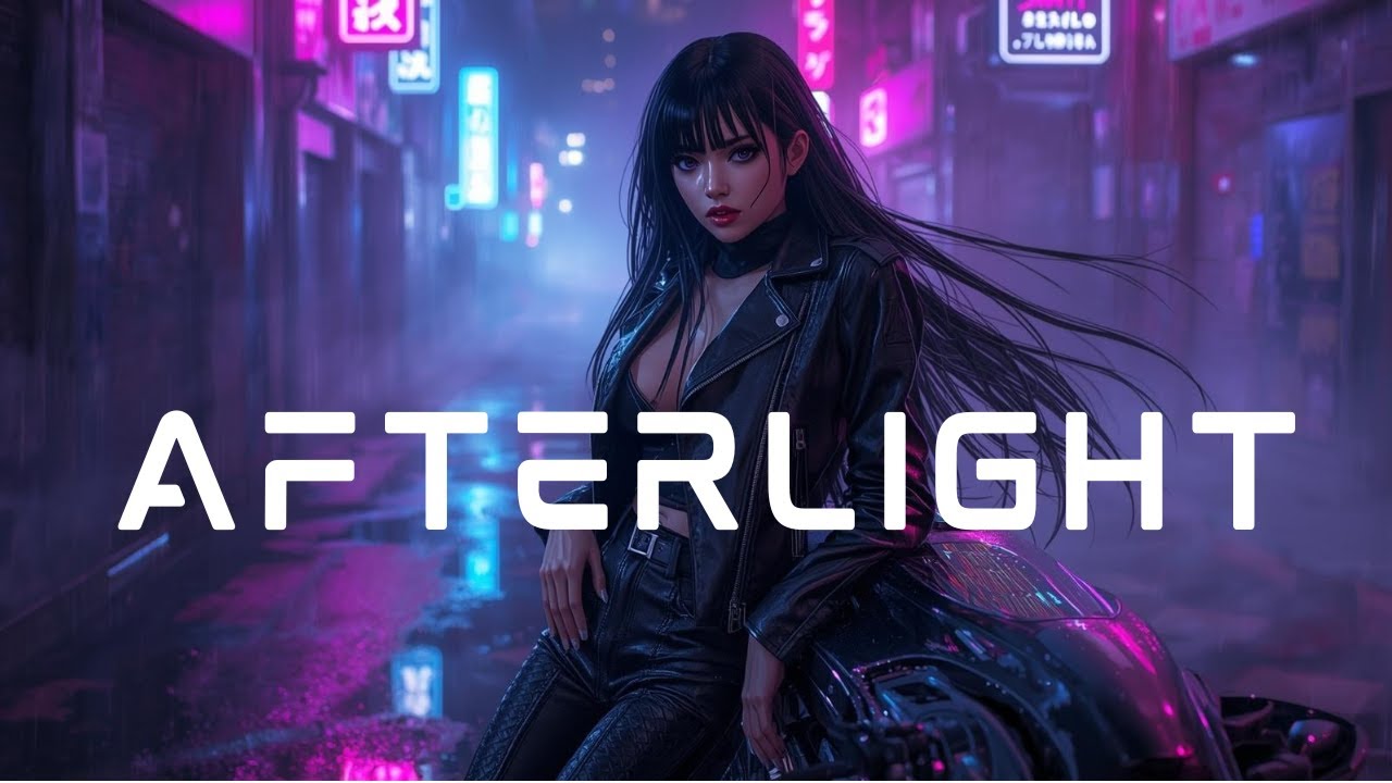 Relaxing Midnight Run | Futuristic Chill Synthwave