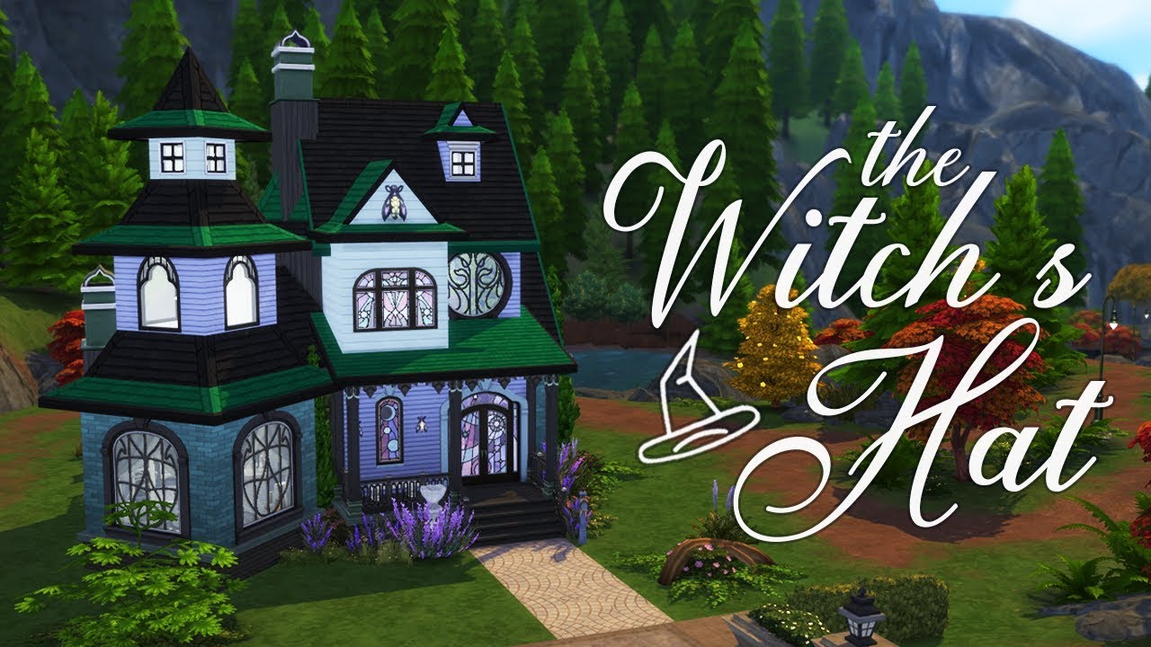 🧹 The Witch's Hat 🧙‍♀️ | Basegame and RoM ONLY | Sims 4 Speed Build | @PenappleYT
