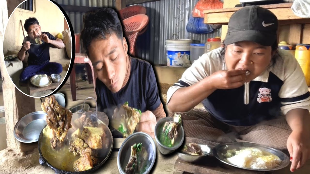 Delicious Organic Village Pork Meal | Verry Tasty Traditional Food @sarmilarai-ic3rz