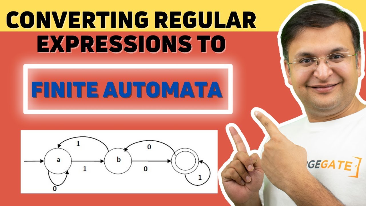 5.13 Conversion Regular Expression to Finite Automata | Regular Expressions to NFA | TOC