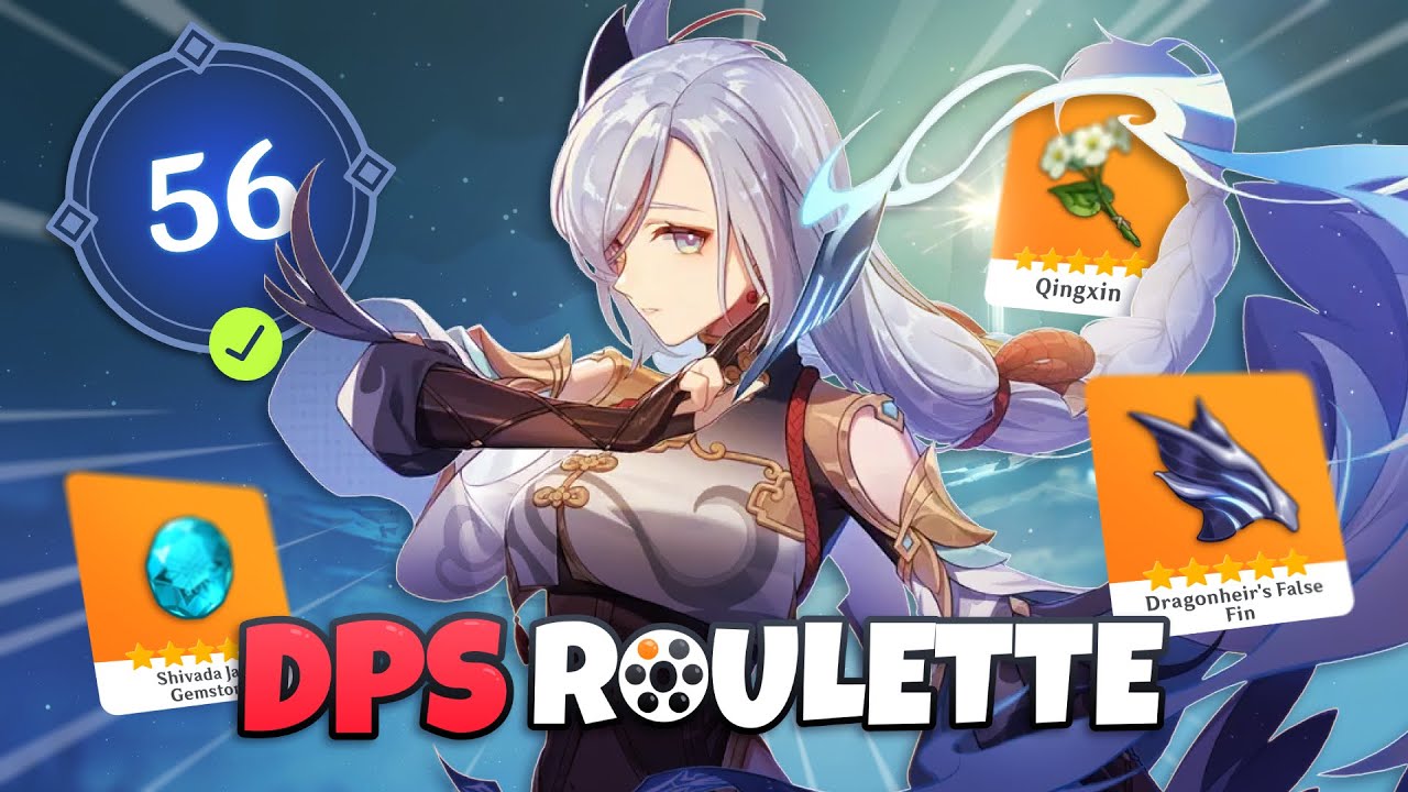 The Video Doesn't End Until I Build Shenhe - DPS Roulette
