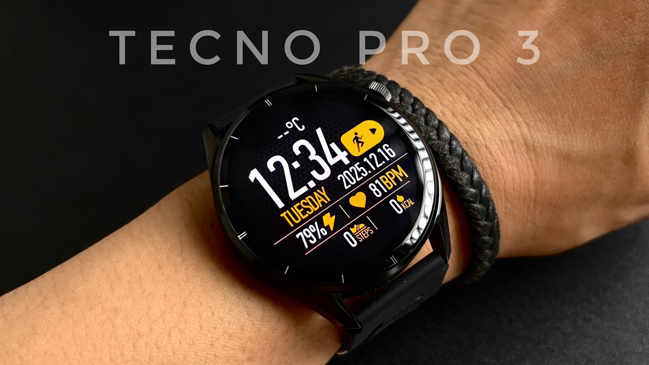 500 Ribuan AUTO BRIGHTNESS - TECNO WATCH PRO 3