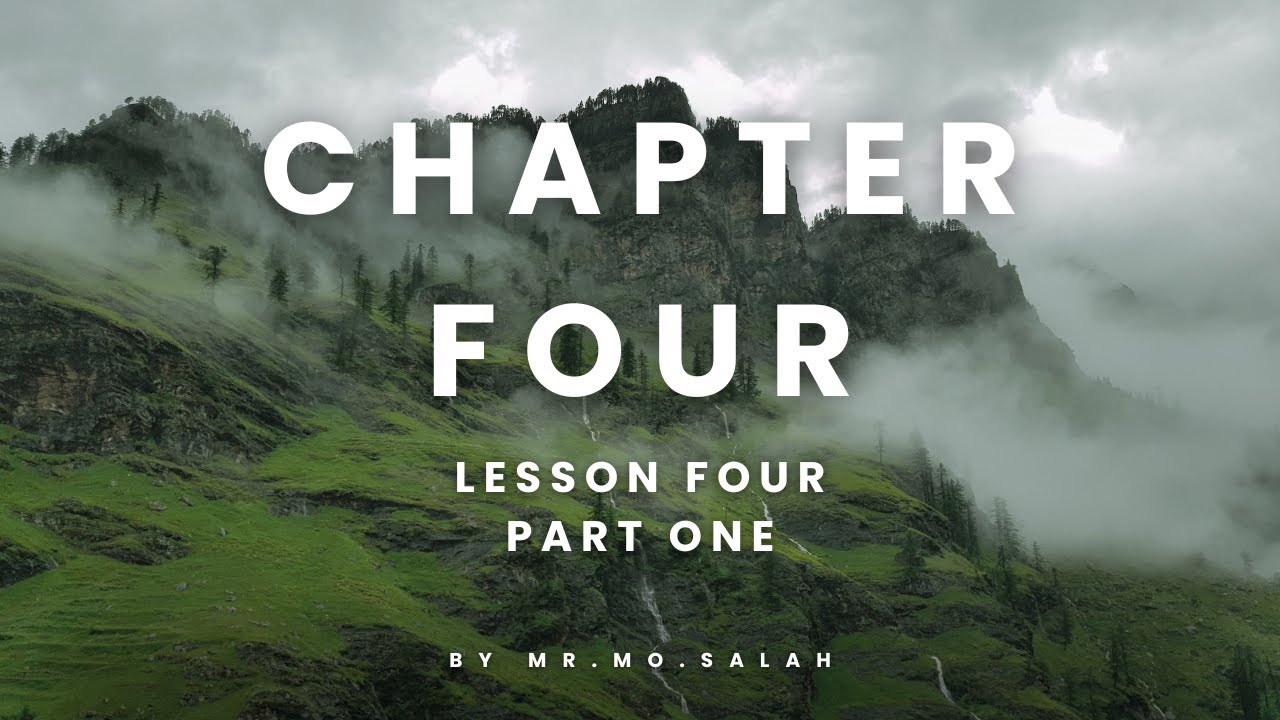 lesson four chapter four part one