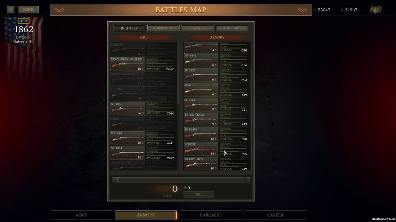 Malvern Hill Camp - Union Legendary - J&P Rebalance Mod v1.25.1a