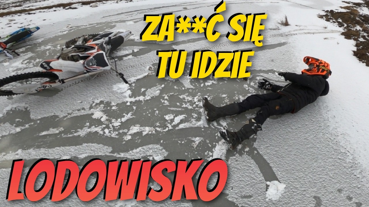 Wjazd na lodowisko i odrazu motory leżą - Wyścig z Młodym - Kayo T4 vs Asix xb 18